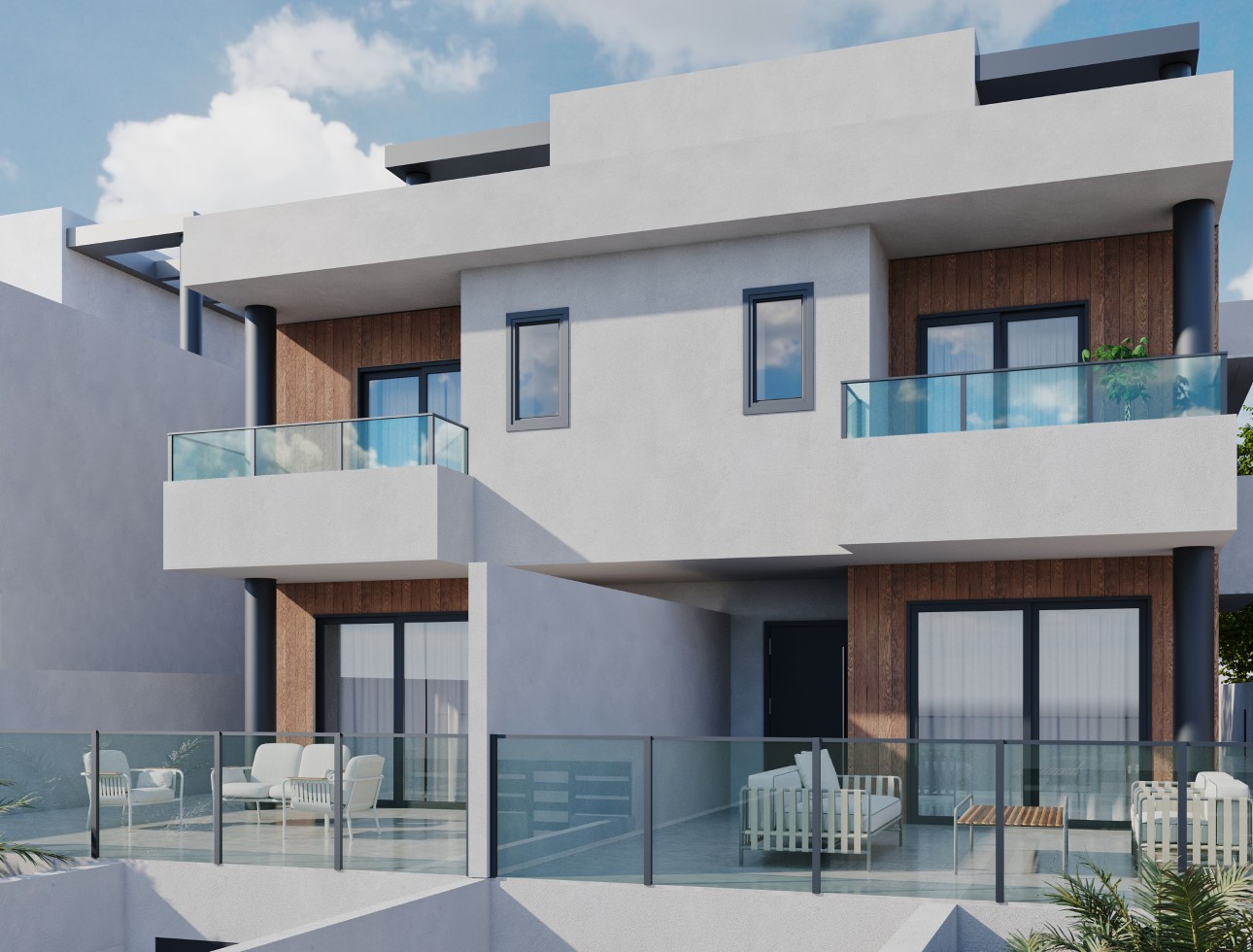 New Build - terraced - Benferri