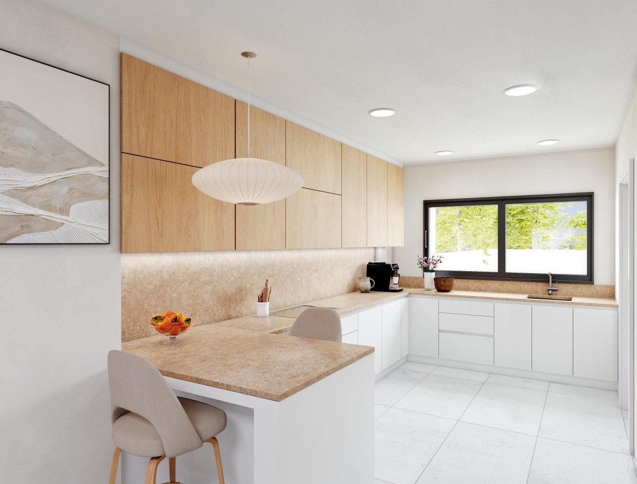 New Build - terraced - Benferri