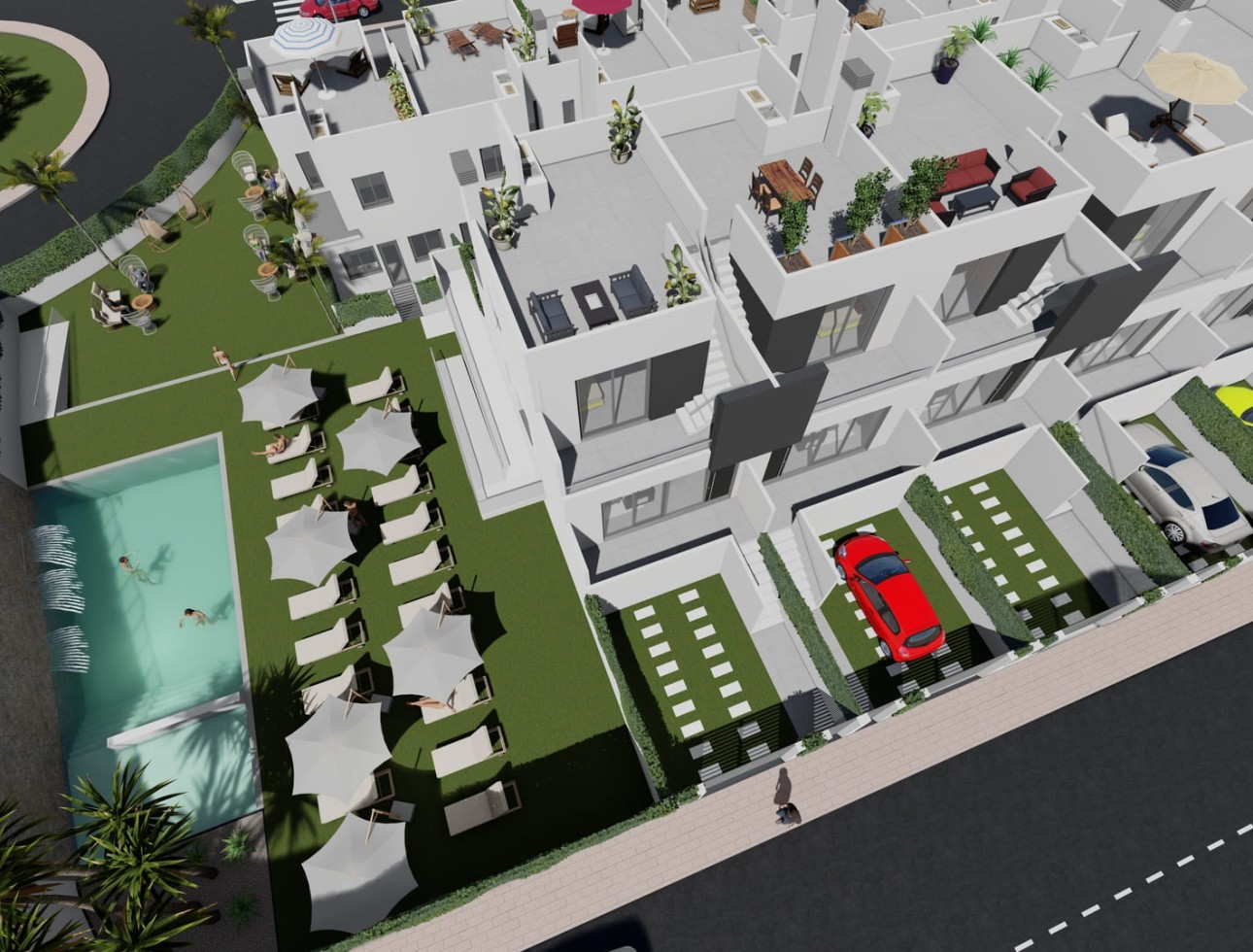 New Build - terraced - Cox
