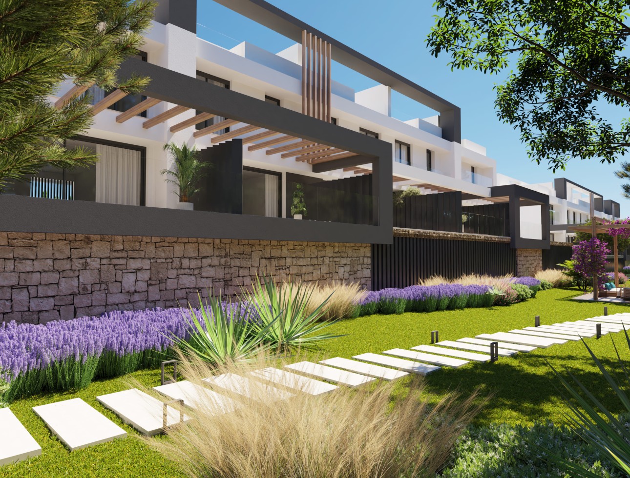 New Build - terraced - Las Lagunas de Mijas