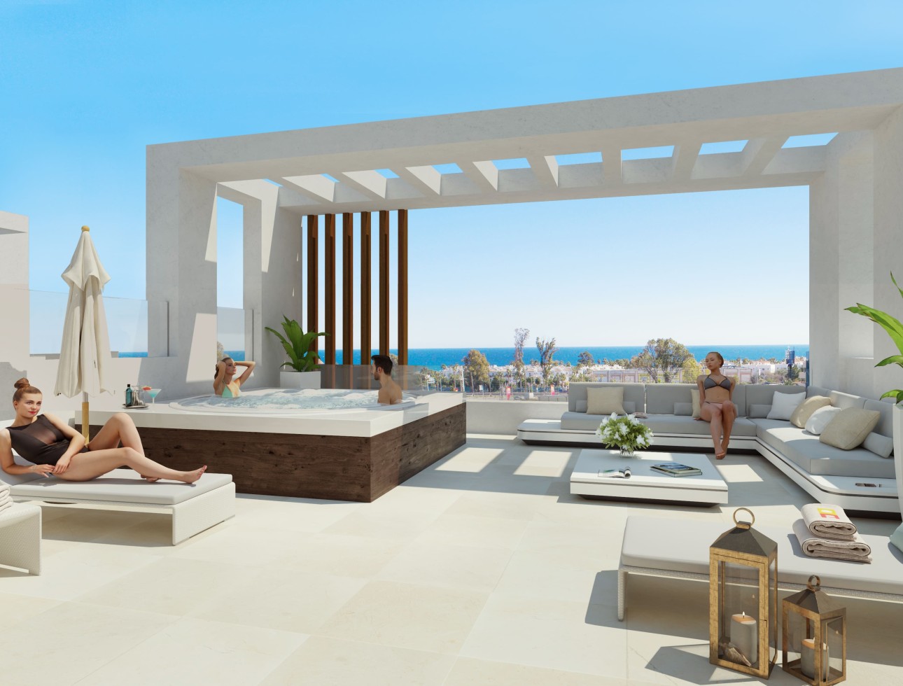 New Build - terraced - Las Lagunas de Mijas