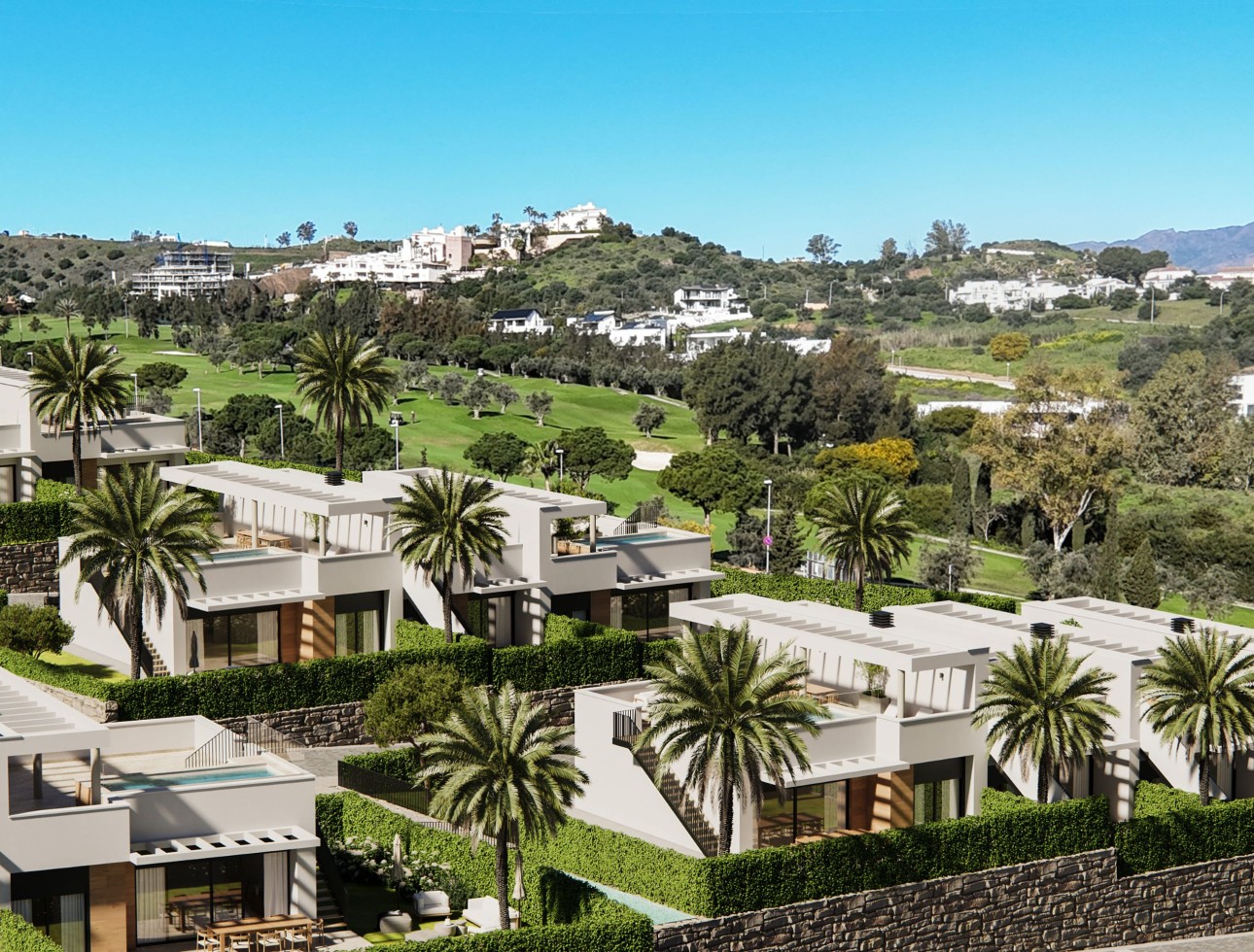 New Build - terraced - Las Lagunas de Mijas