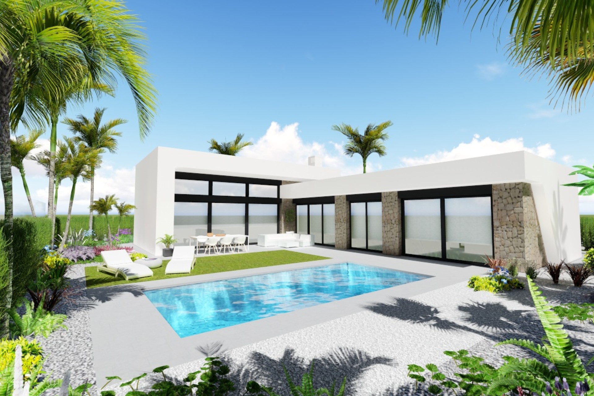 New Build - Villa / Semi-detached Villa - Calasparra