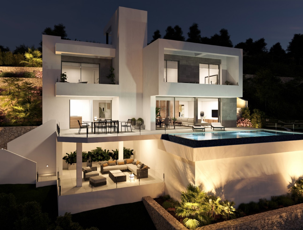 New Build - Villa / Semi-detached Villa - Cumbre del Sol