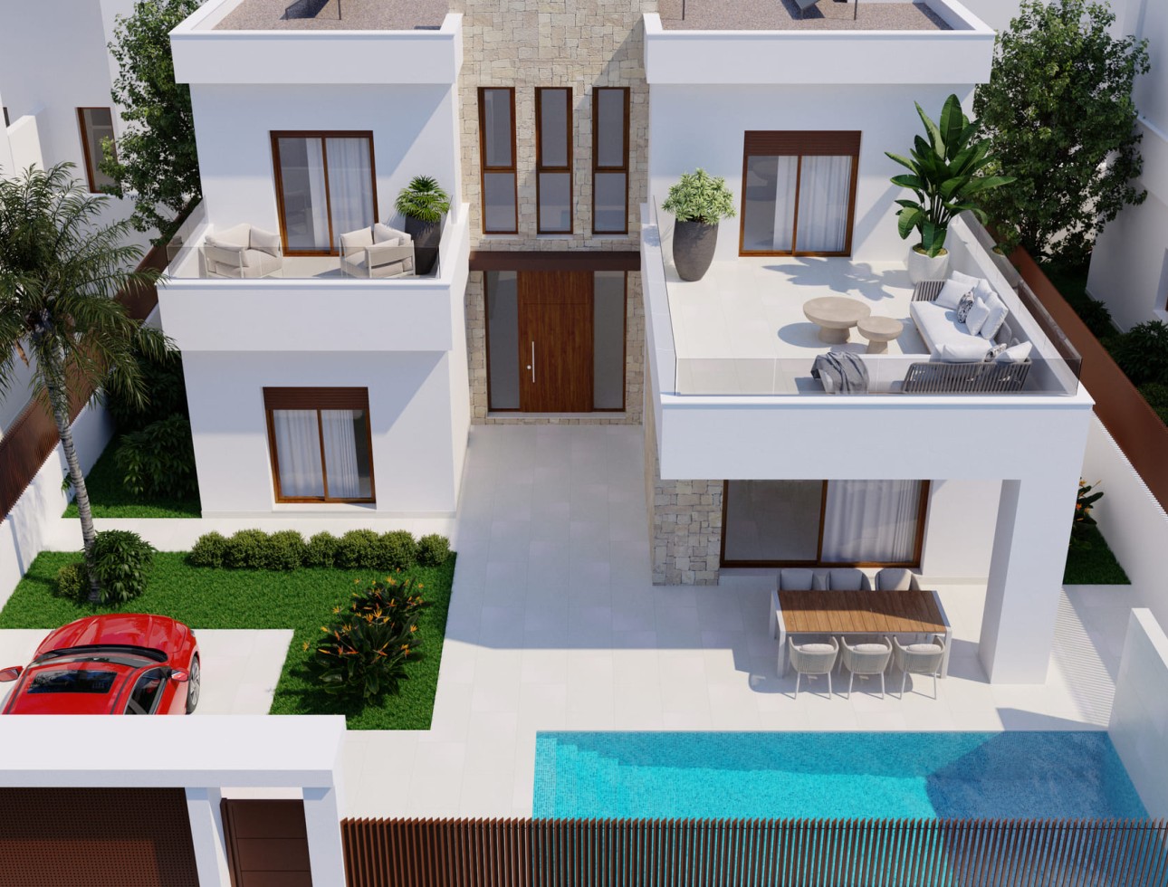 New Build - Villa / Semi-detached Villa - Orihuela Costa