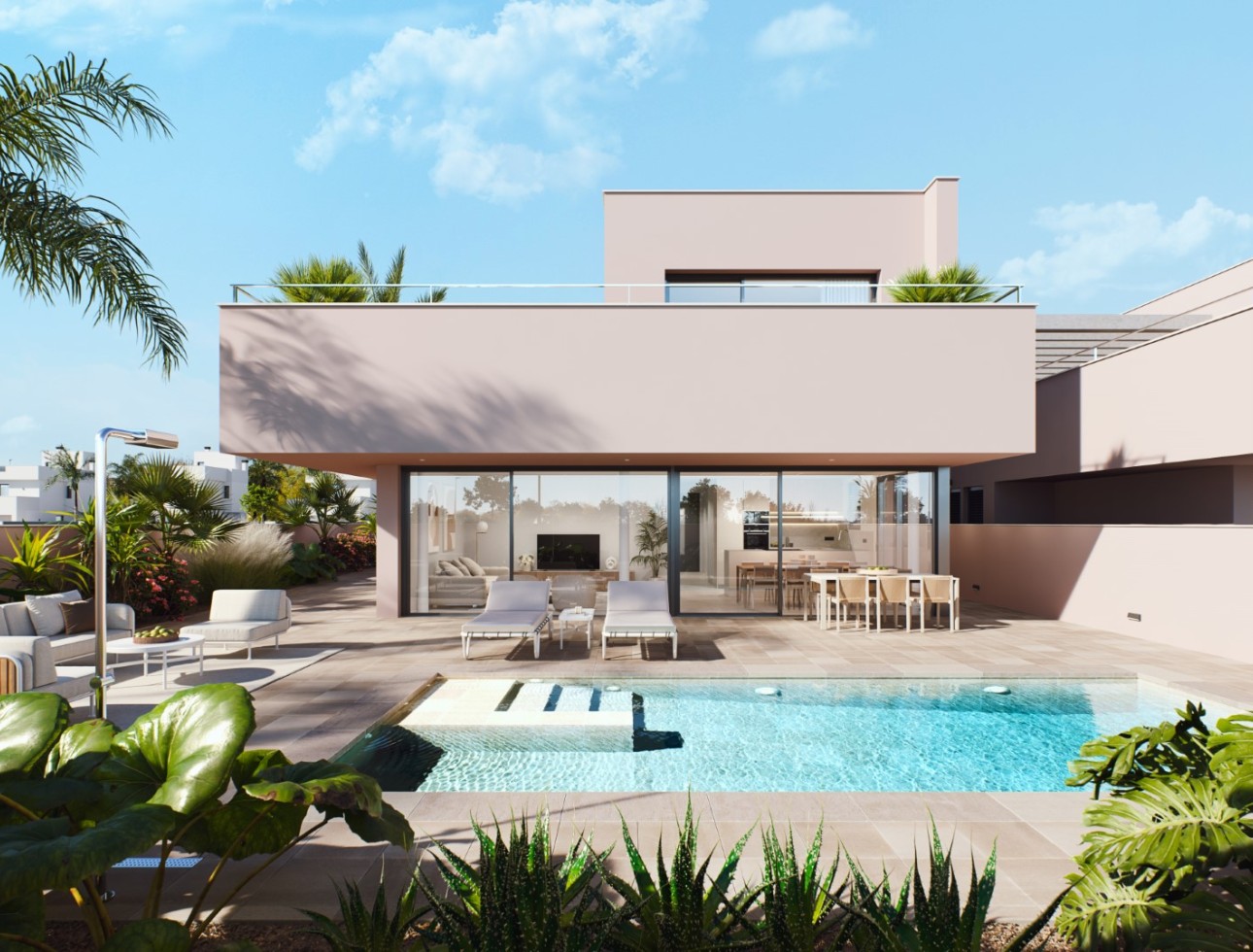 New Build - Villa / Semi-detached Villa - Roldán