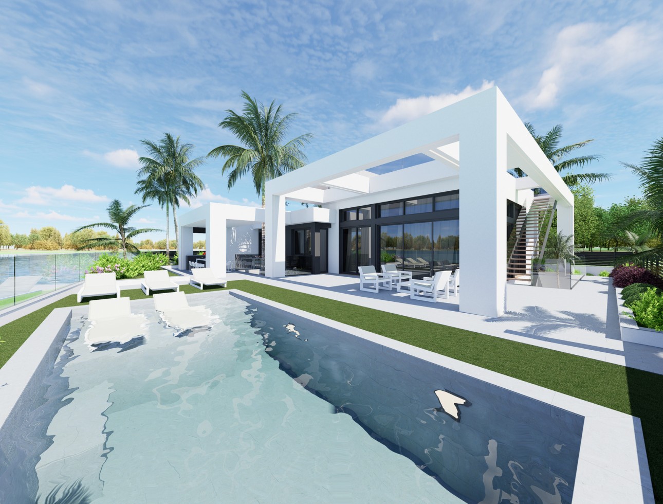 New Build - Villa / Semi-detached Villa - Santa Rosalía