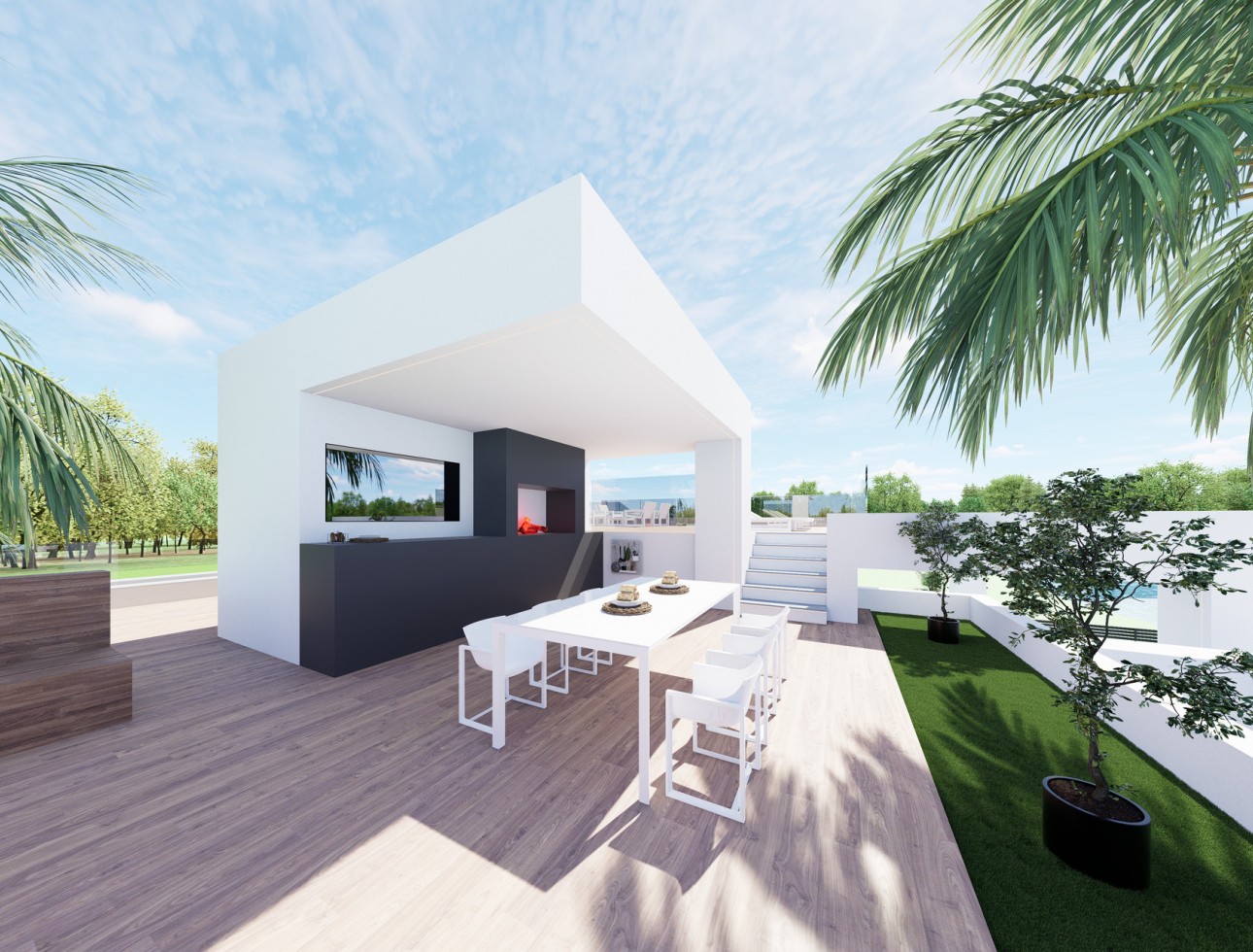 New Build - Villa / Semi-detached Villa - Santa Rosalía