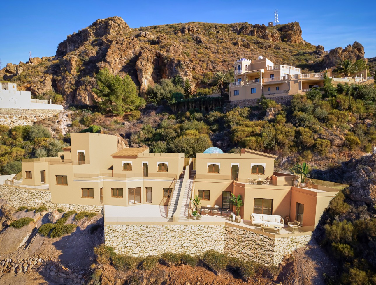 Nieuwbouw in Sierra Cabrera, Almería