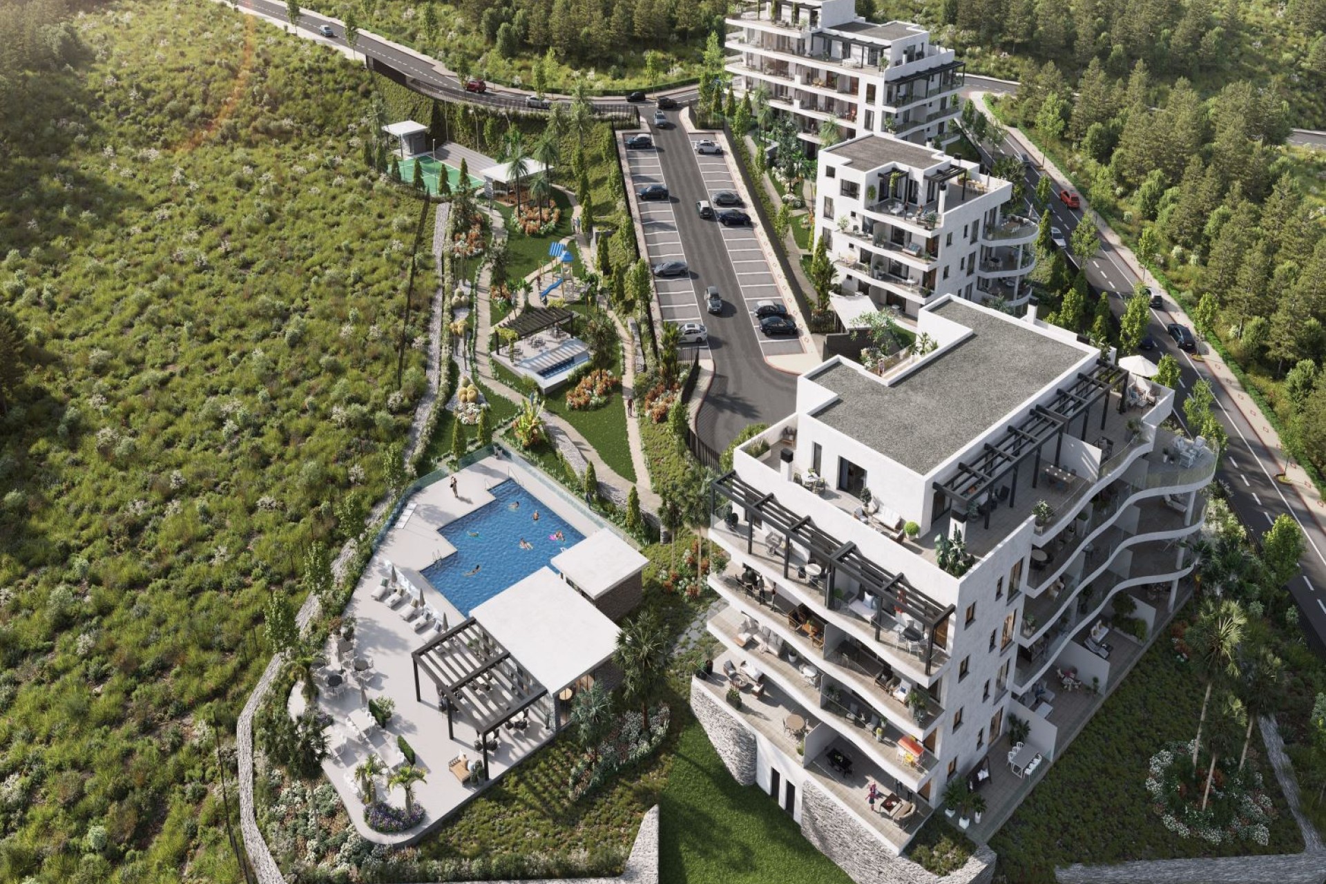 Nieuwbouw Woningen - Appartement / flat - Las Lagunas de Mijas