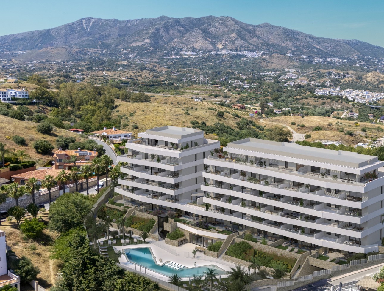 Nieuwbouw Woningen - Appartement / flat - Las Lagunas de Mijas