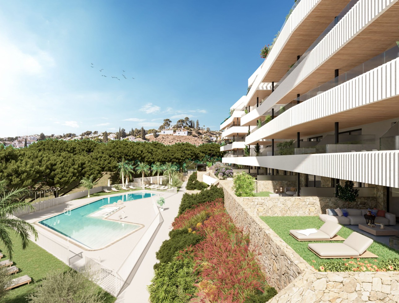 Nieuwbouw Woningen - Appartement / flat - Las Lagunas de Mijas