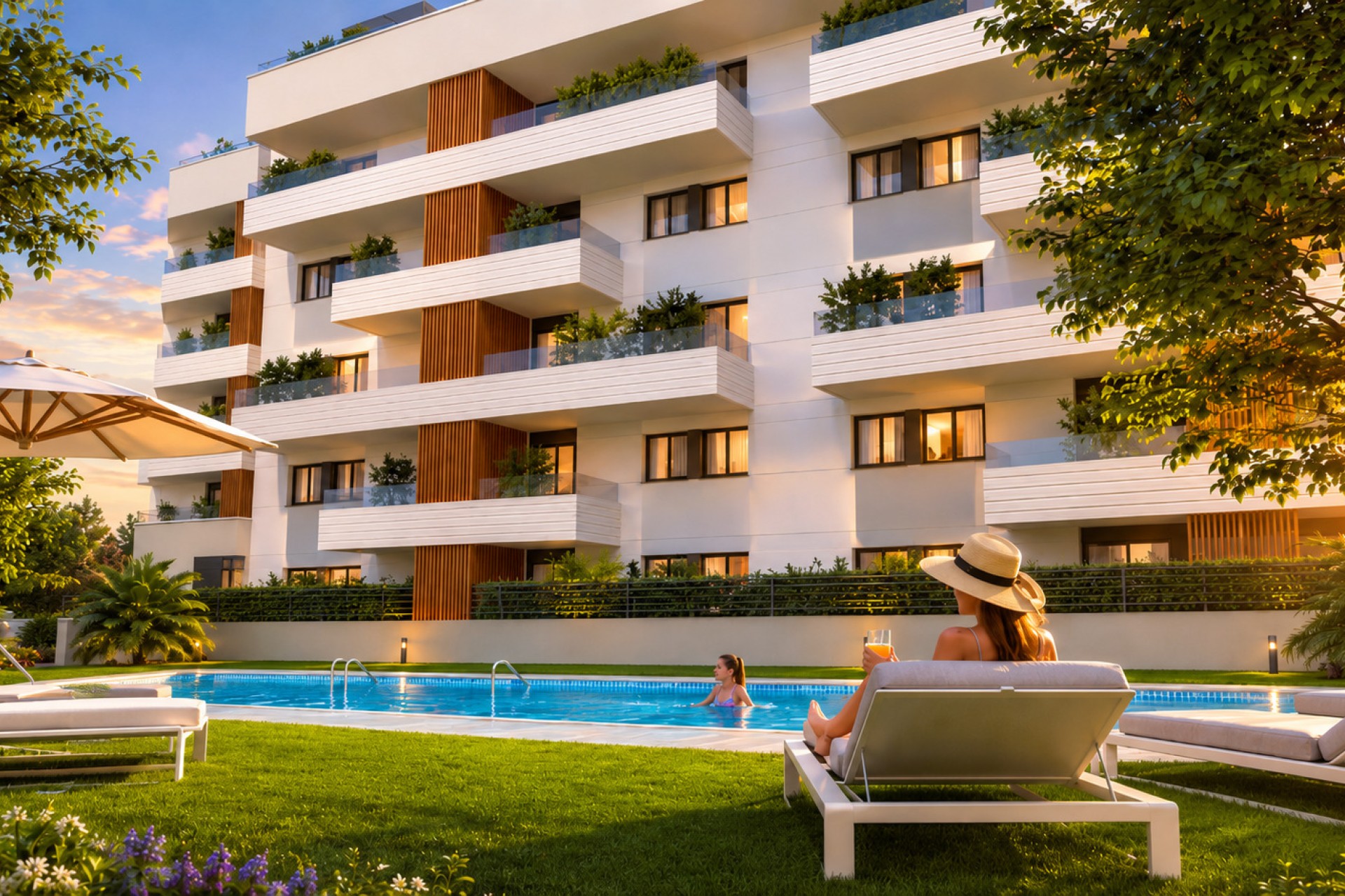 Nieuwbouw Woningen - Appartement / flat - Las Lagunas de Mijas