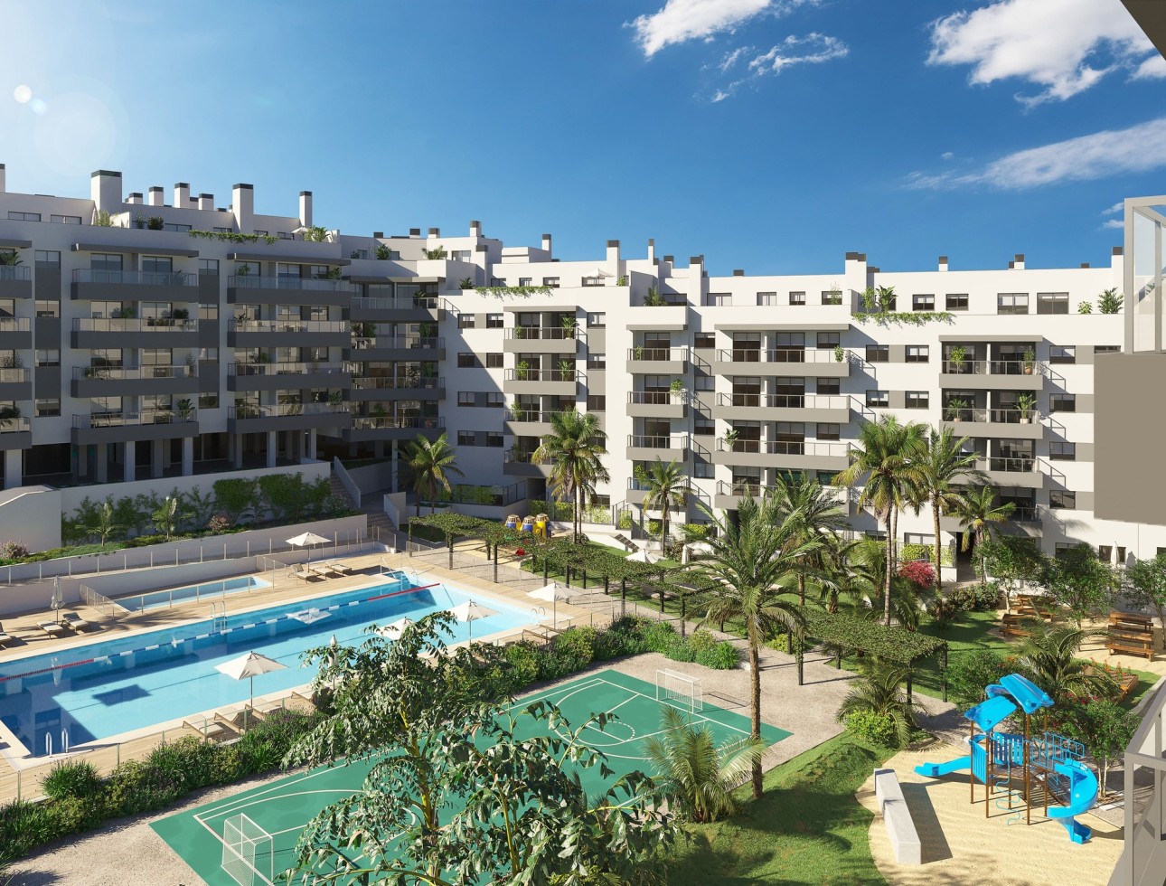 Nieuwbouw Woningen - Appartement / flat - Las Lagunas de Mijas