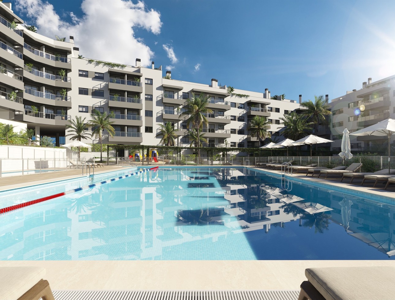 Nieuwbouw Woningen - Appartement / flat - Las Lagunas de Mijas