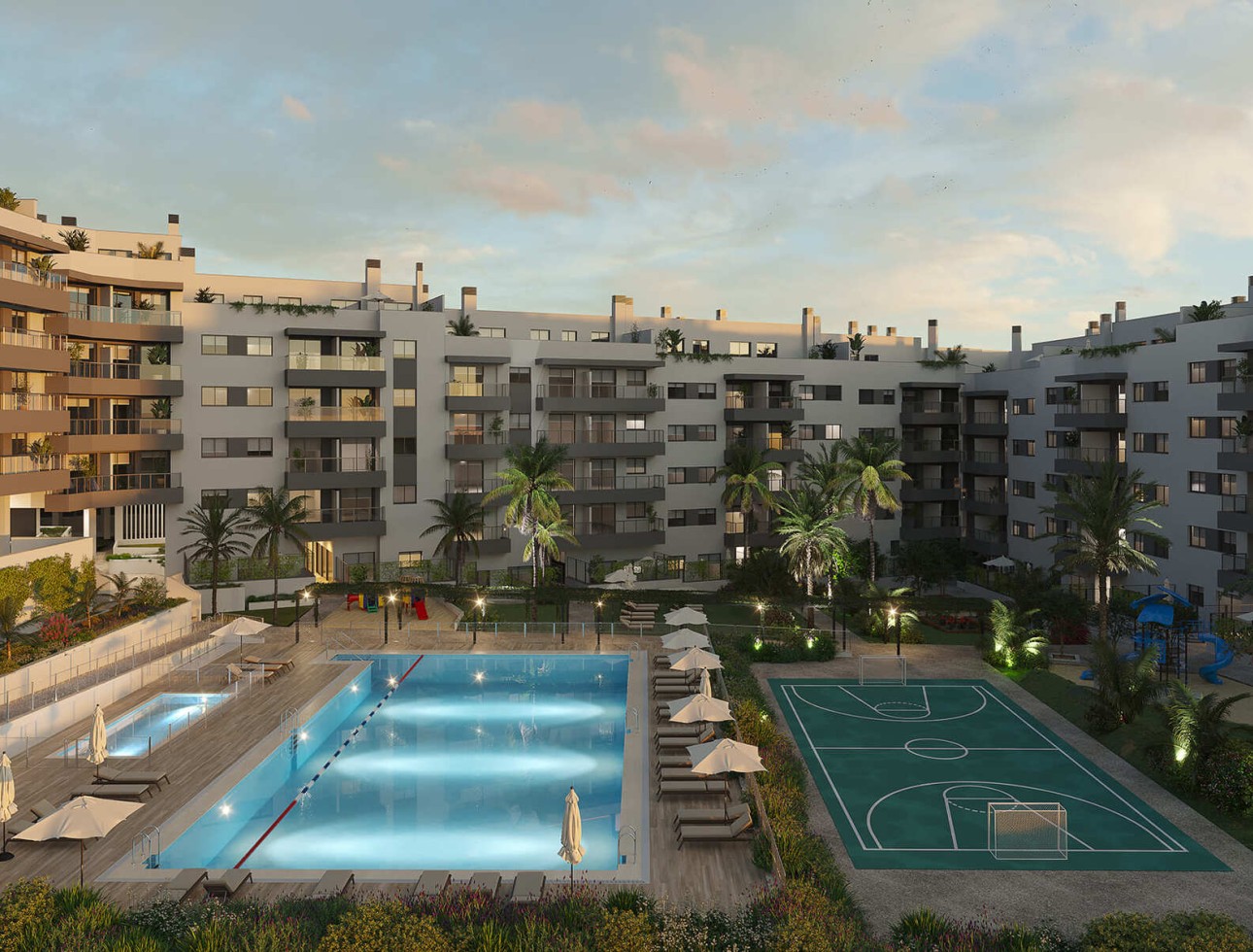 Nieuwbouw Woningen - Appartement / flat - Las Lagunas de Mijas