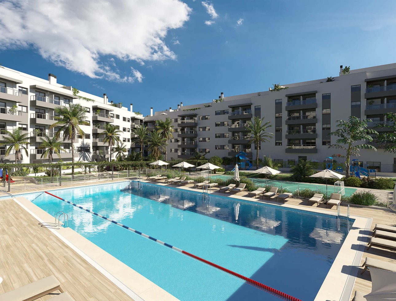 Nieuwbouw Woningen - Appartement / flat - Las Lagunas de Mijas