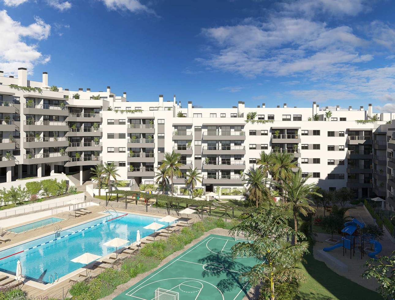 Nieuwbouw Woningen - Appartement / flat - Las Lagunas de Mijas