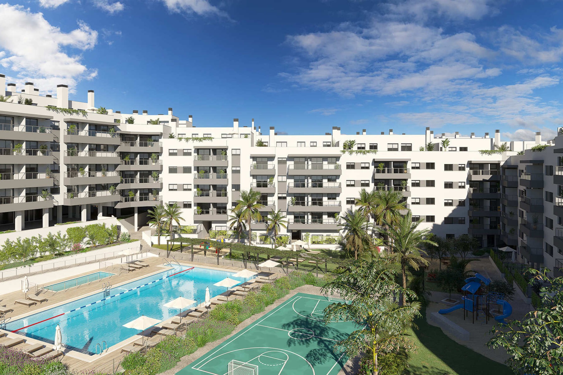 Nieuwbouw Woningen - Appartement / flat - Las Lagunas de Mijas