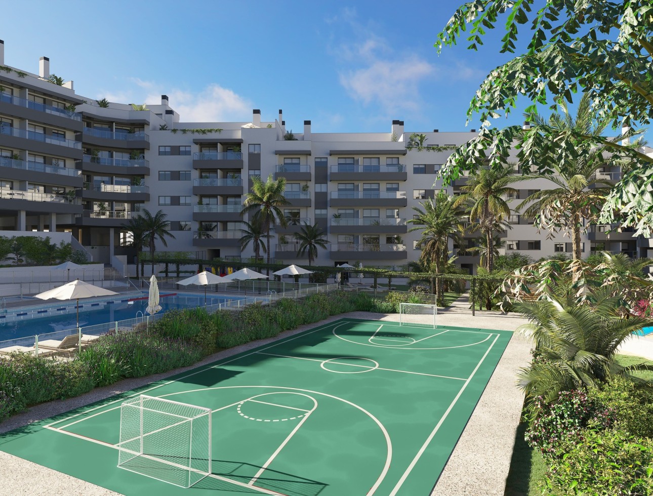 Nieuwbouw Woningen - Appartement / flat - Las Lagunas de Mijas