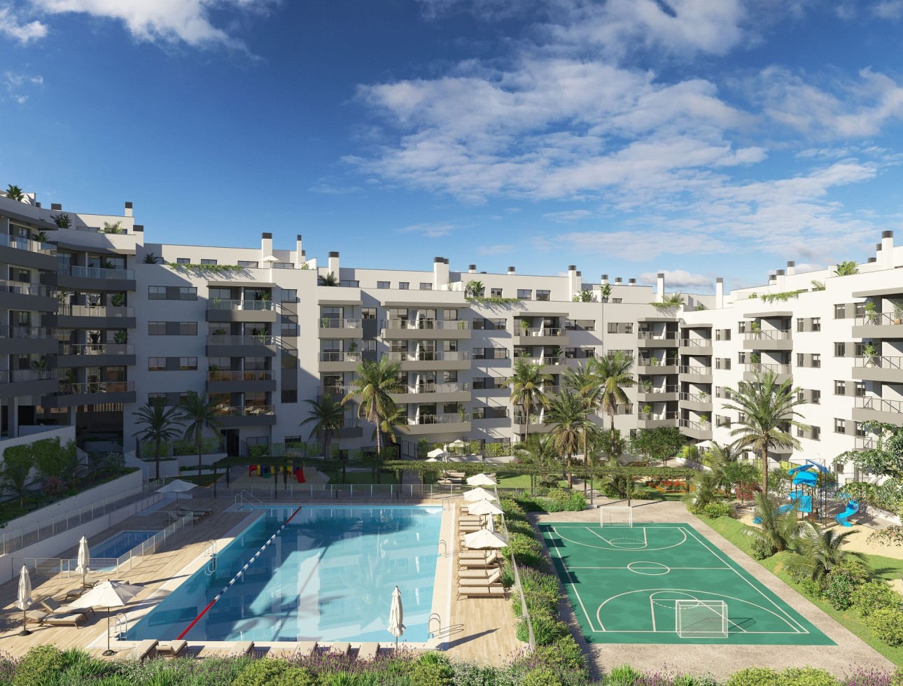 Nieuwbouw Woningen - Appartement / flat - Las Lagunas de Mijas