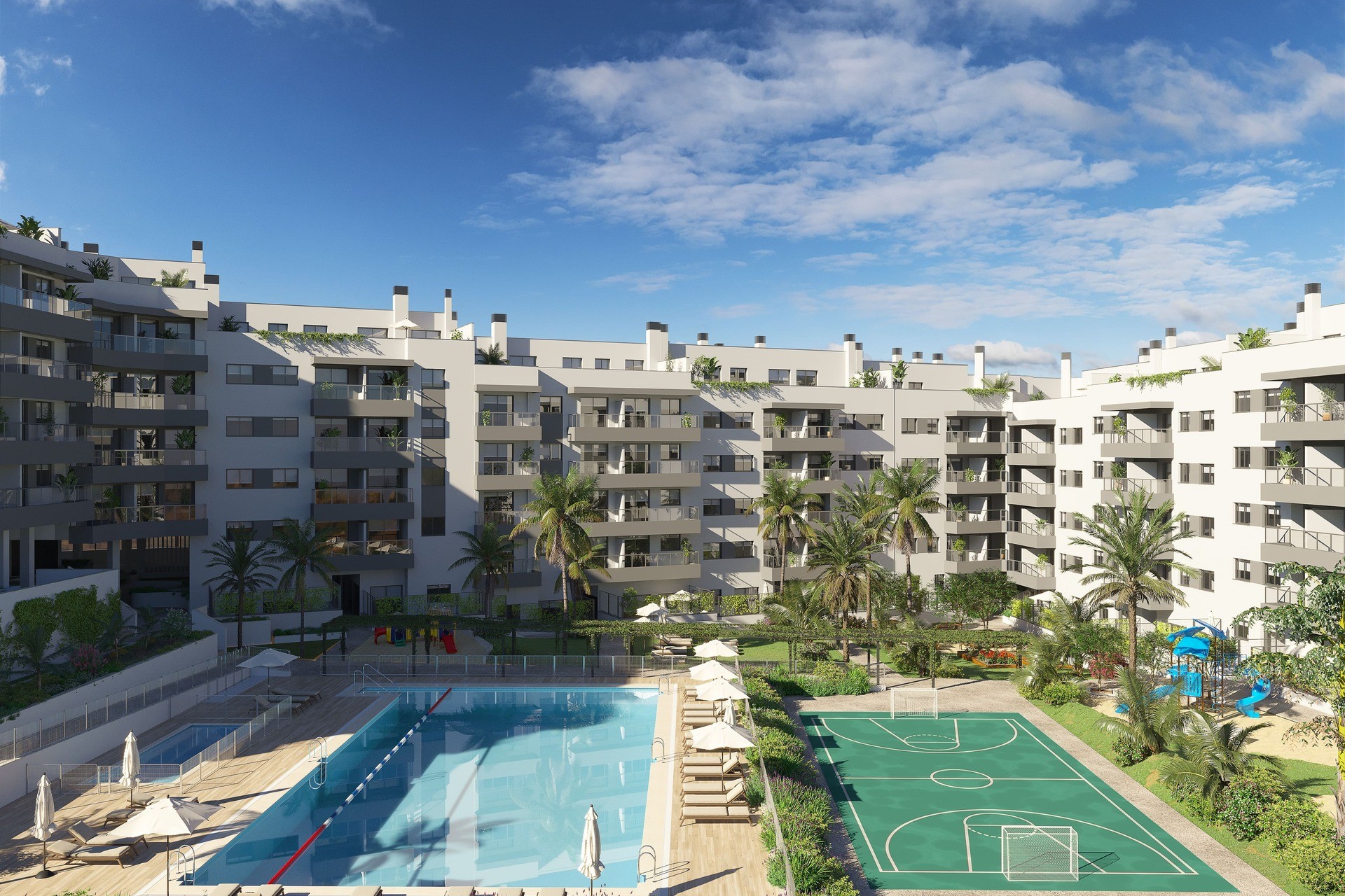 Nieuwbouw Woningen - Appartement / flat - Las Lagunas de Mijas