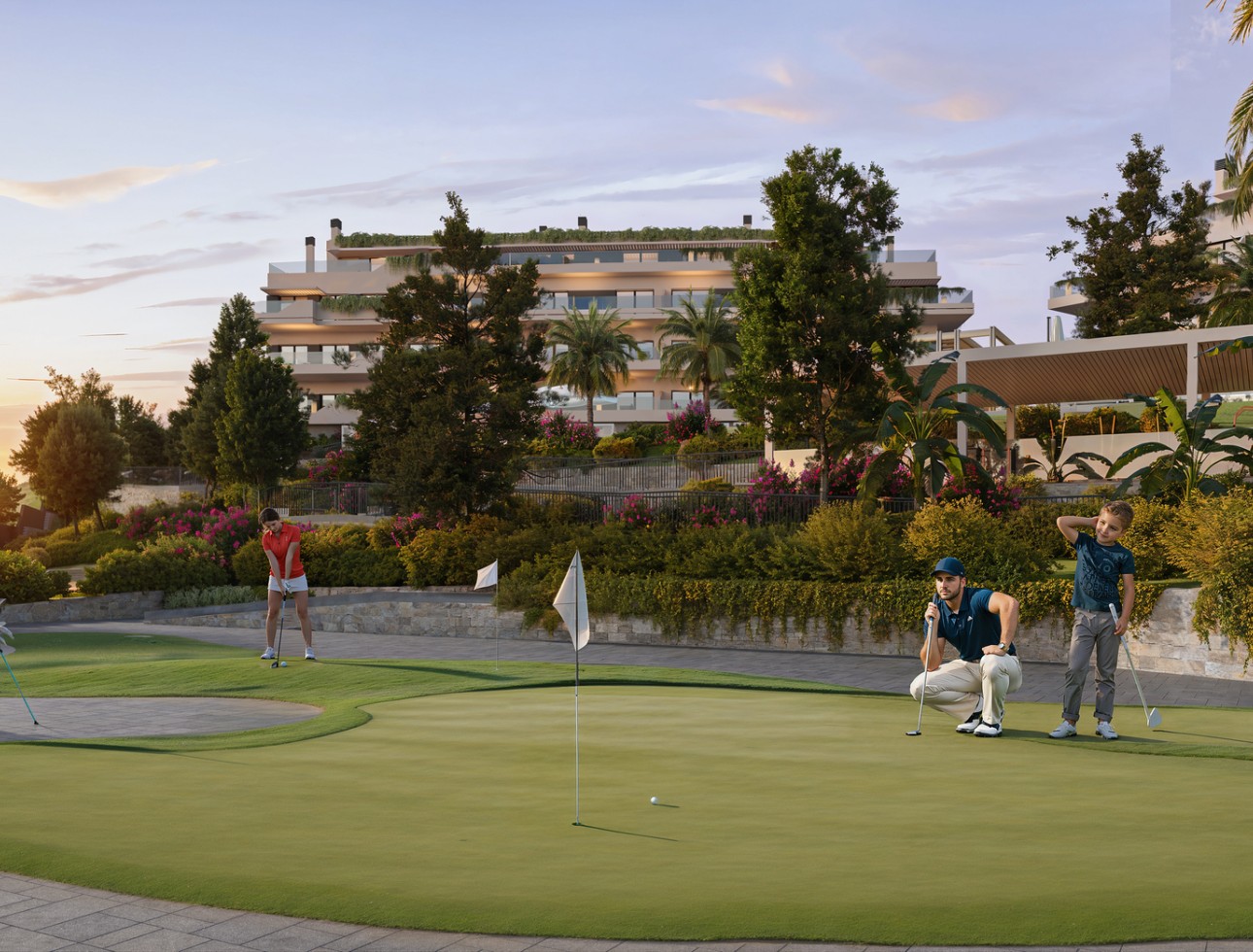 Nieuwbouw Woningen - Appartement / flat - Las Lagunas de Mijas