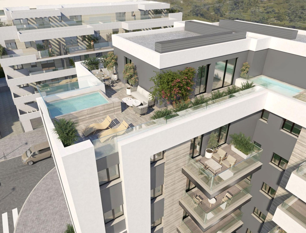 Nieuwbouw Woningen - Appartement / flat - Las Lagunas de Mijas