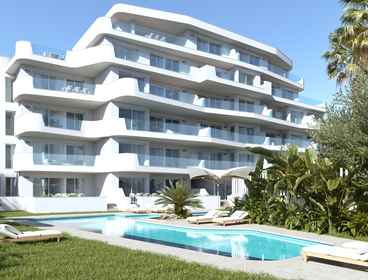 Nieuwbouw Woningen - Appartement / flat - Mil Palmeras