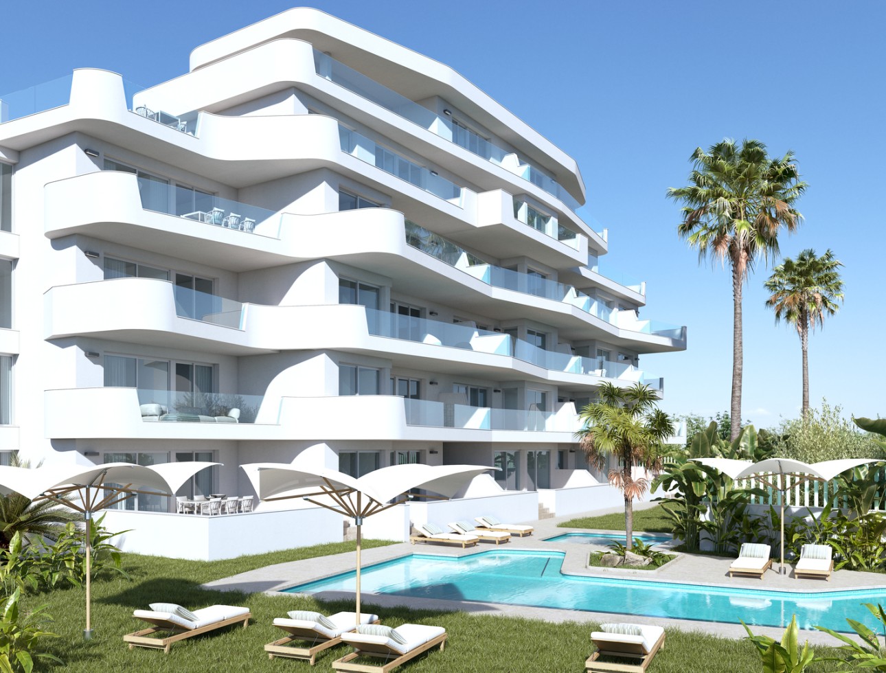 Nieuwbouw Woningen - Appartement / flat - Mil Palmeras