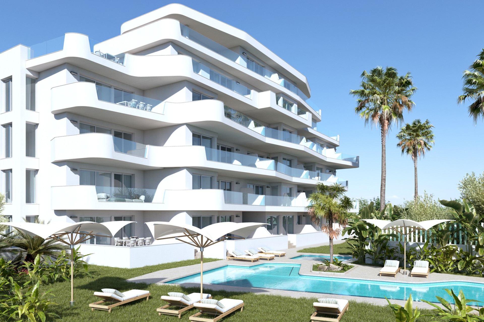 Nieuwbouw Woningen - Appartement / flat - Mil Palmeras