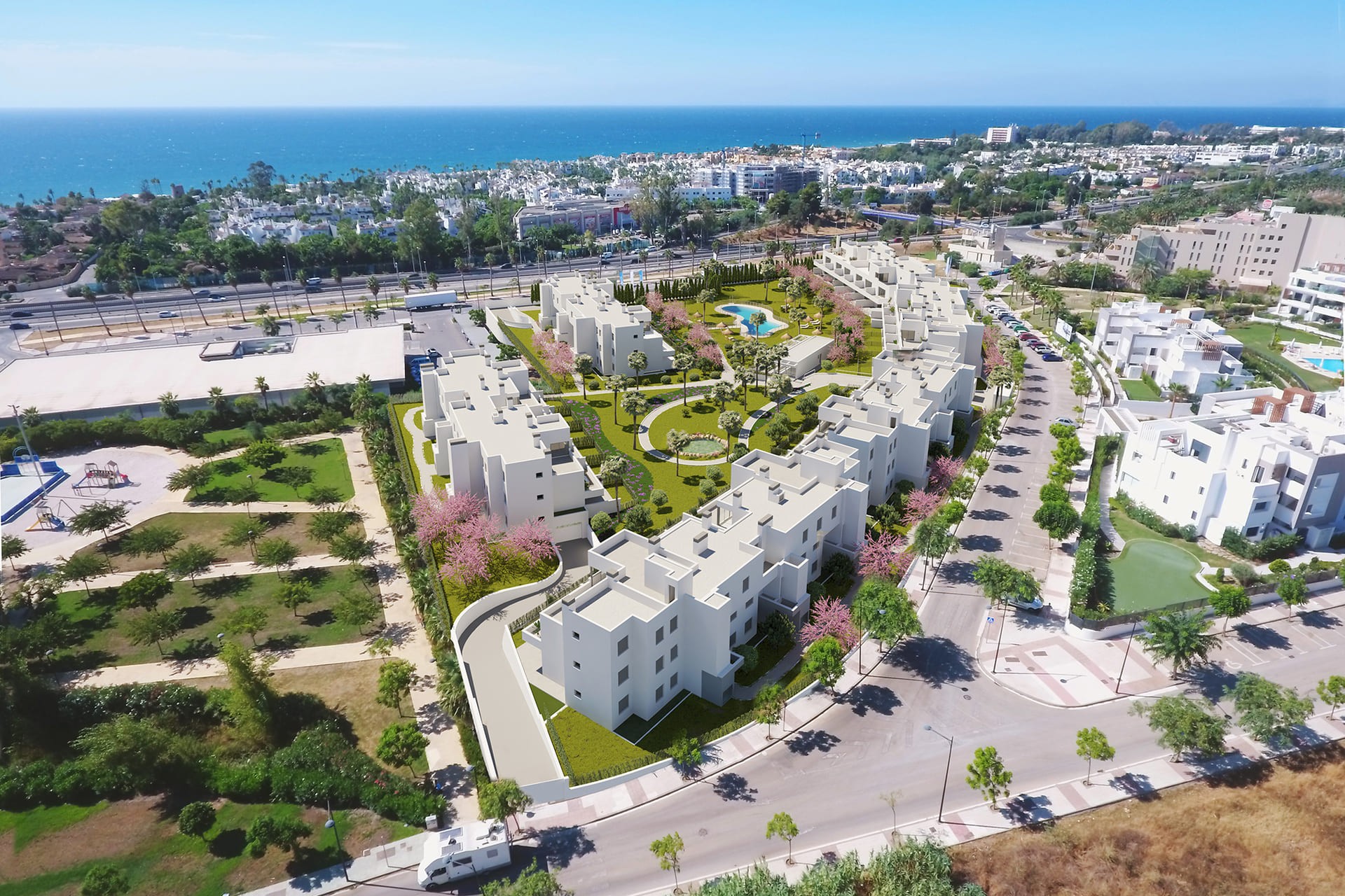 Nieuwbouw Woningen - Gelijkvloers - Estepona
