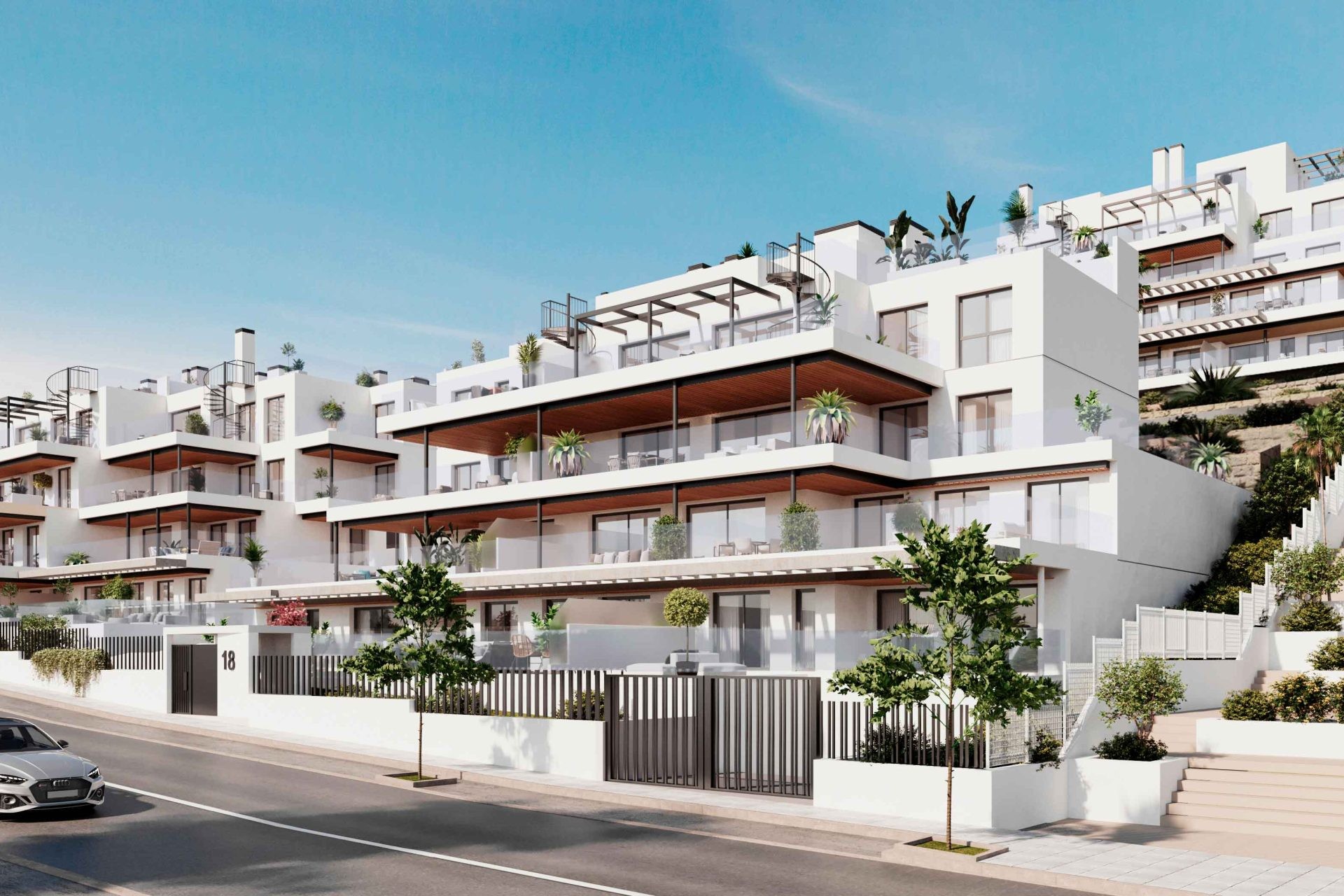 Nieuwbouw Woningen - Gelijkvloers - Estepona