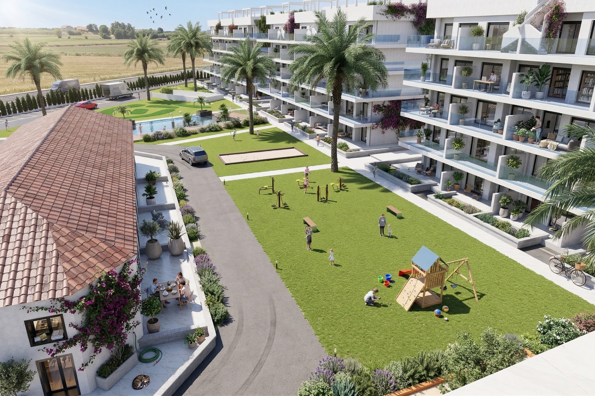 Nieuwbouw Woningen - Gelijkvloers - Guardamar del Segura