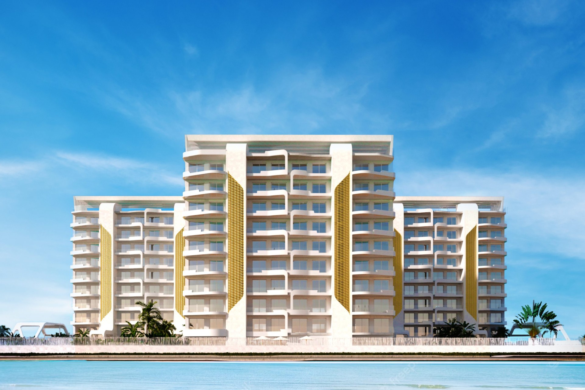 Nieuwbouw Woningen - Gelijkvloers - La Manga del Mar Menor