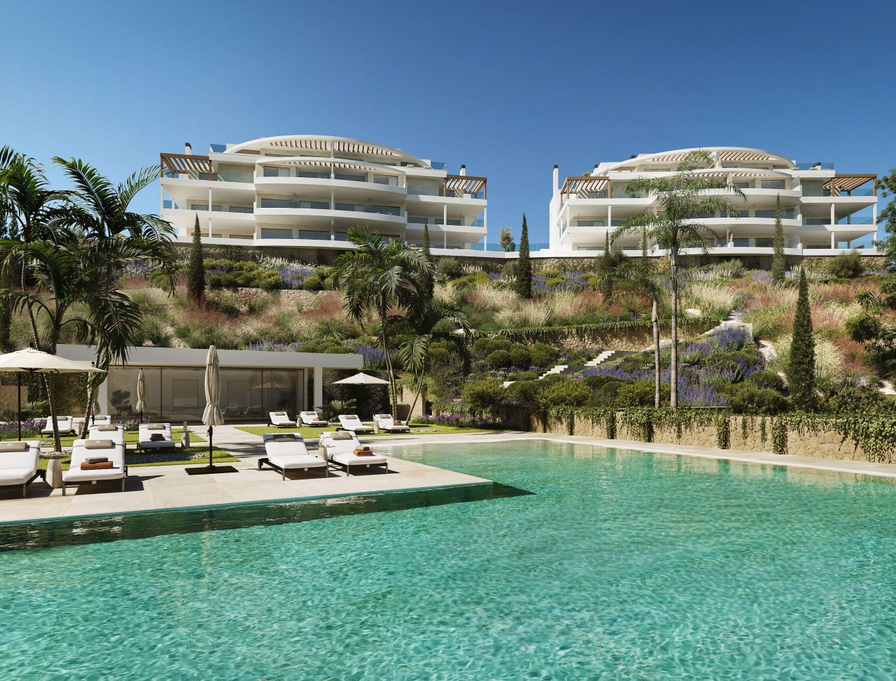 Nieuwbouw Woningen - Gelijkvloers - Las Lagunas de Mijas
