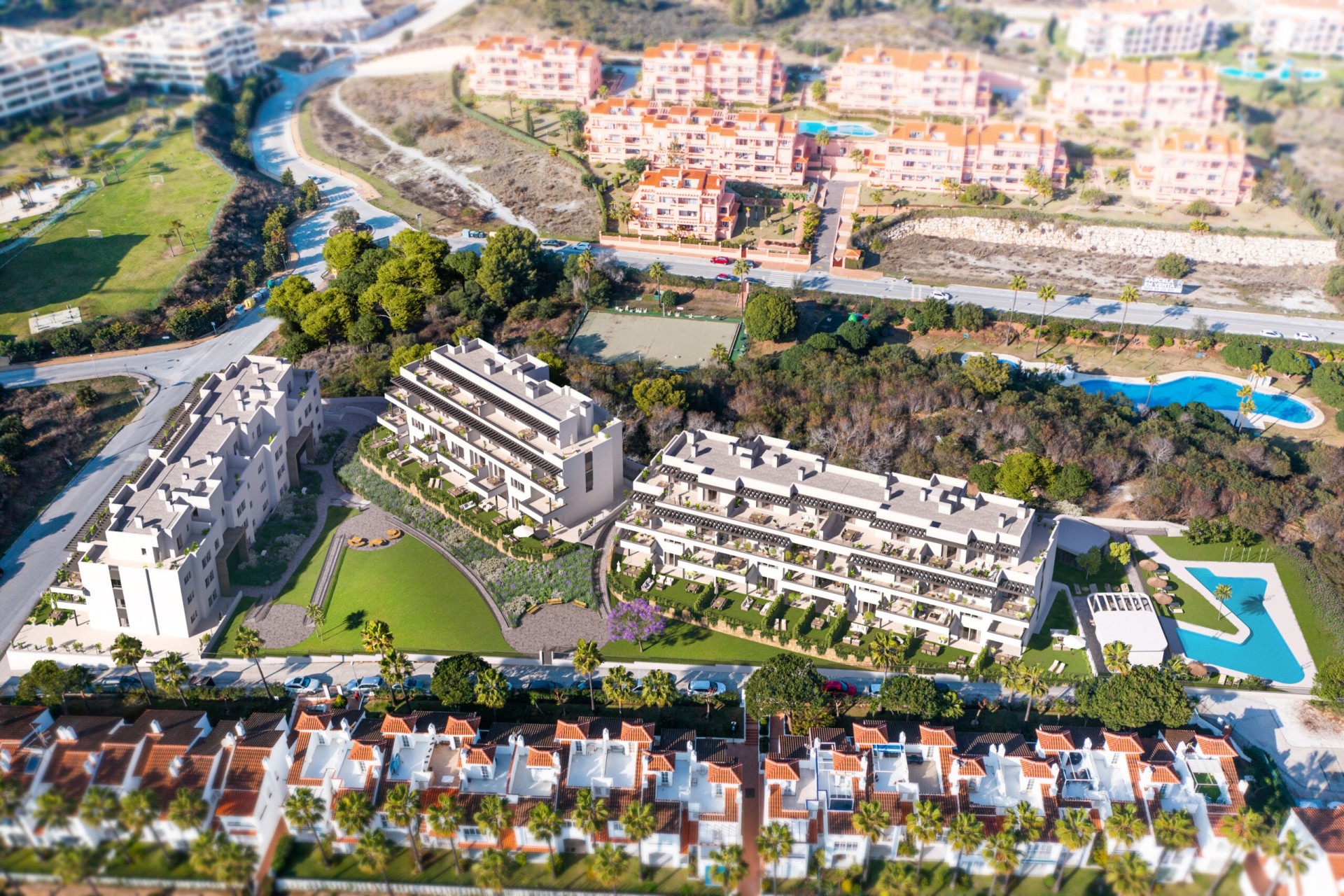 Nieuwbouw Woningen - Gelijkvloers - Las Lagunas de Mijas