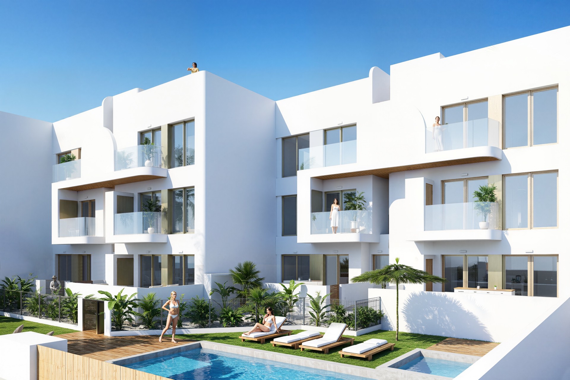 Nieuwbouw Woningen - Gelijkvloers - Los Alcázares