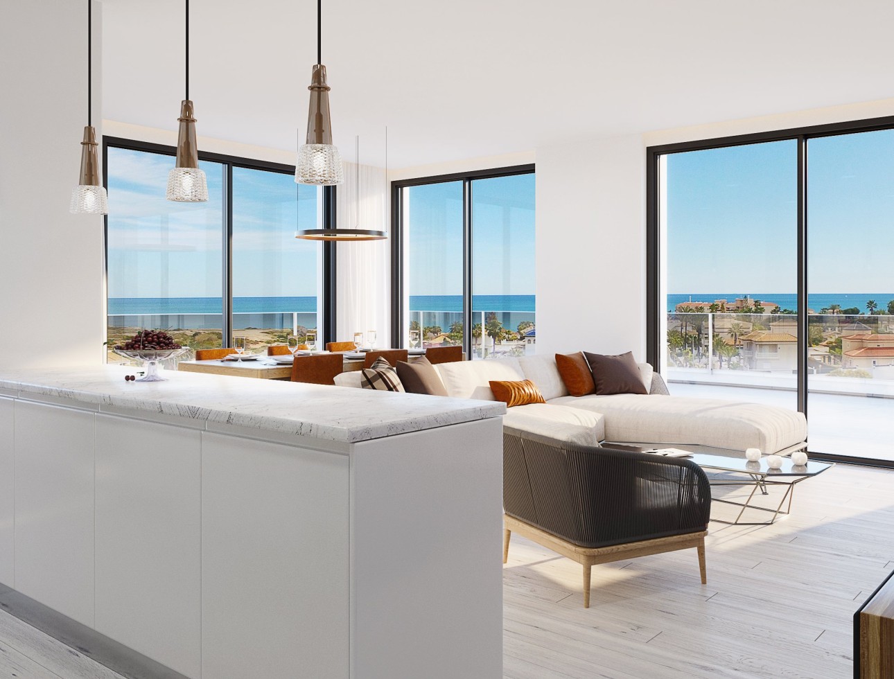 Nieuwbouw Woningen - Gelijkvloers - Playa Flamenca