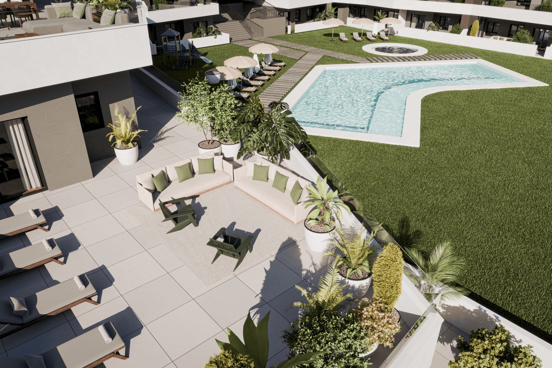 Nieuwbouw Woningen - Gelijkvloers - San Miguel de Salinas