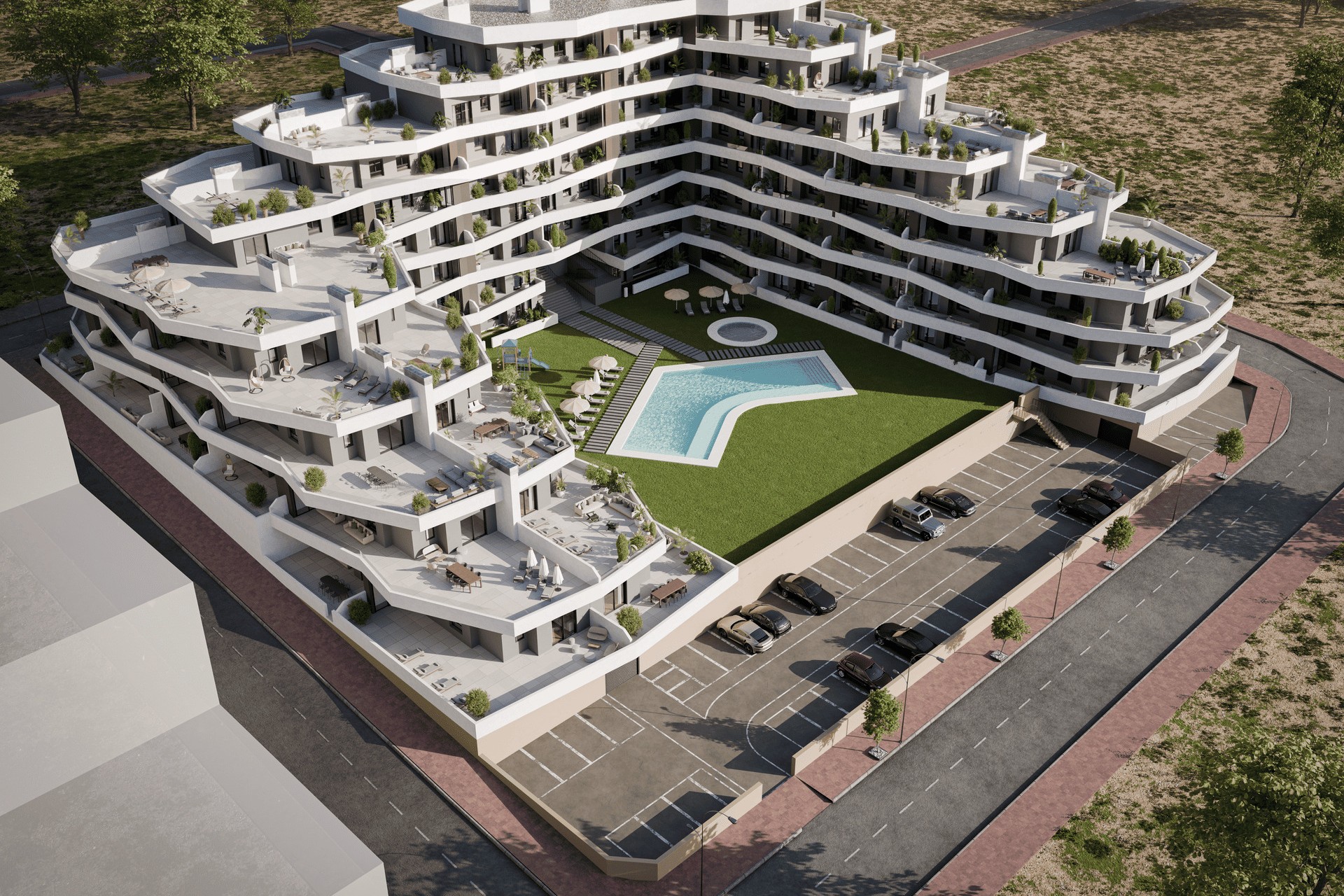 Nieuwbouw Woningen - Gelijkvloers - San Miguel de Salinas