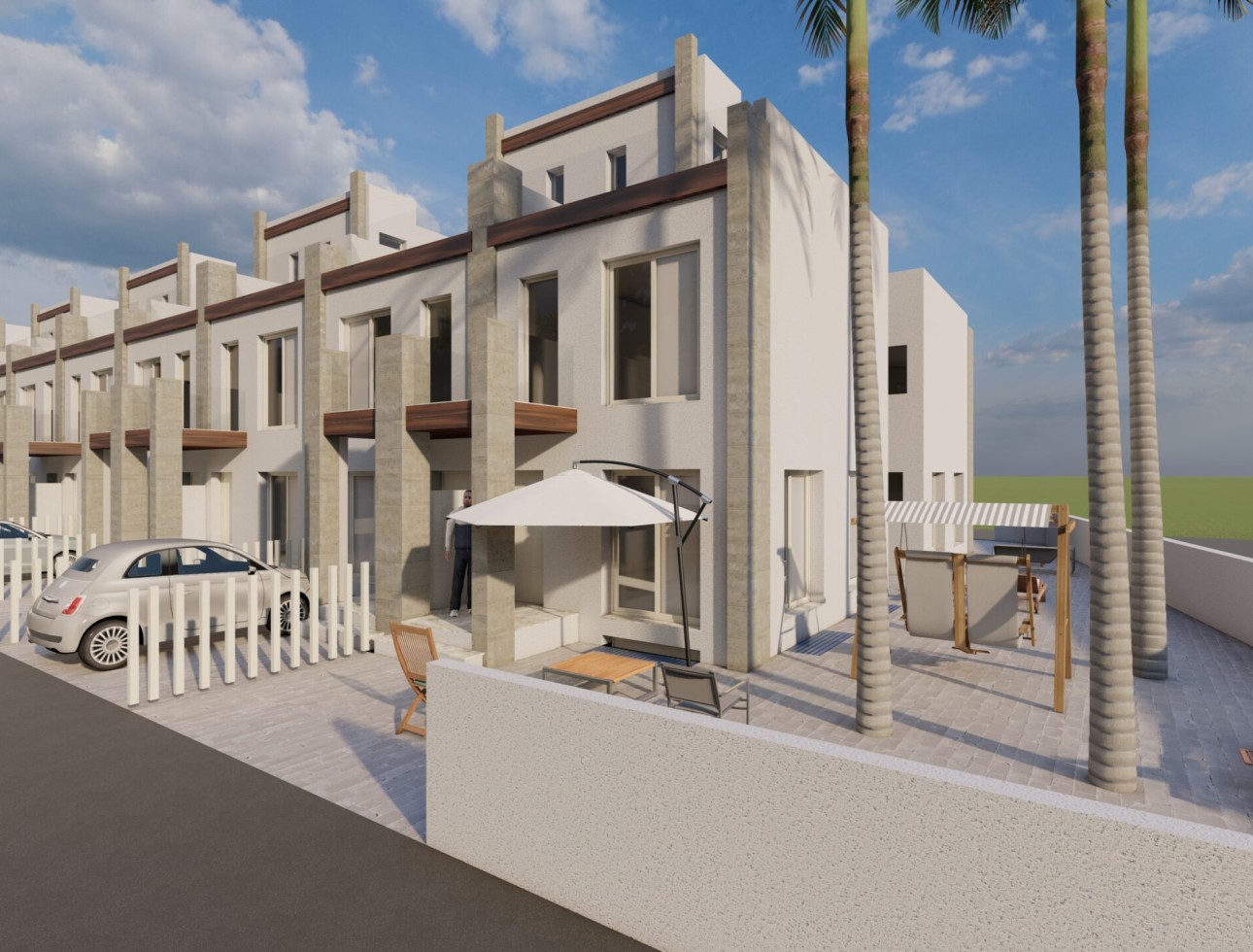 Nieuwbouw Woningen - Halfopen bebouwing - Gran Alacant