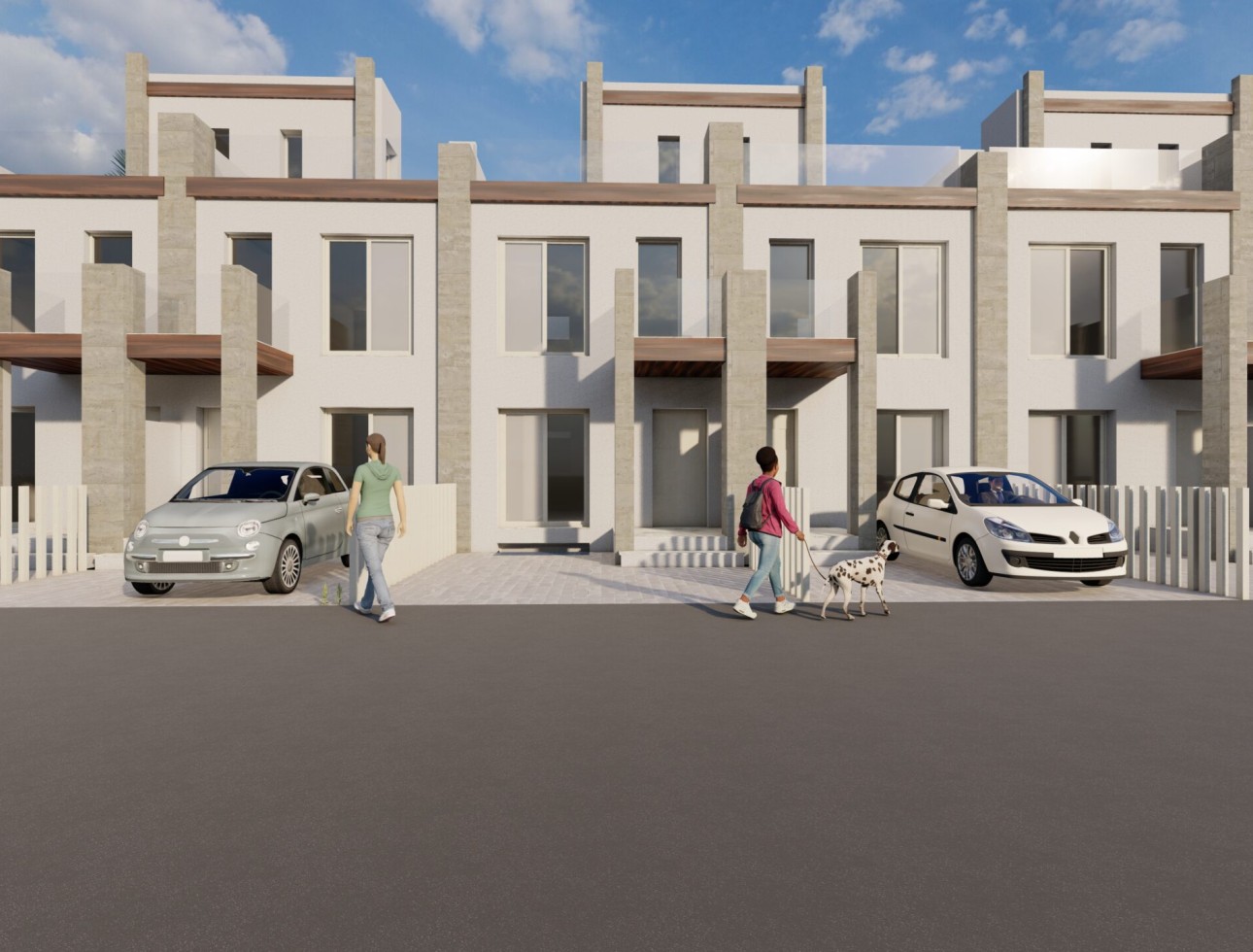 Nieuwbouw Woningen - Halfopen bebouwing - Gran Alacant