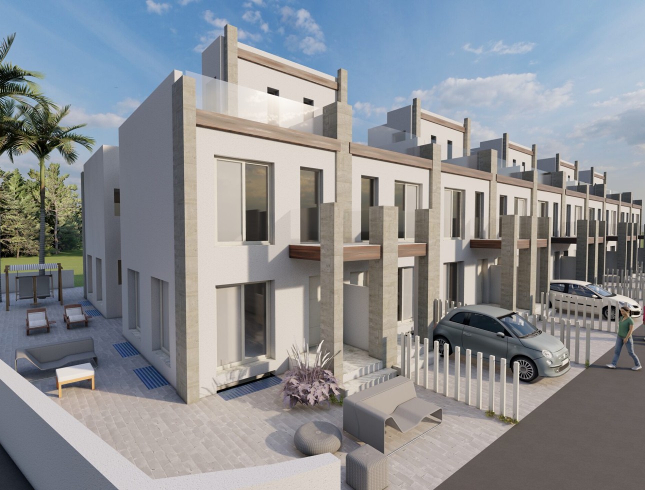 Nieuwbouw Woningen - Halfopen bebouwing - Gran Alacant