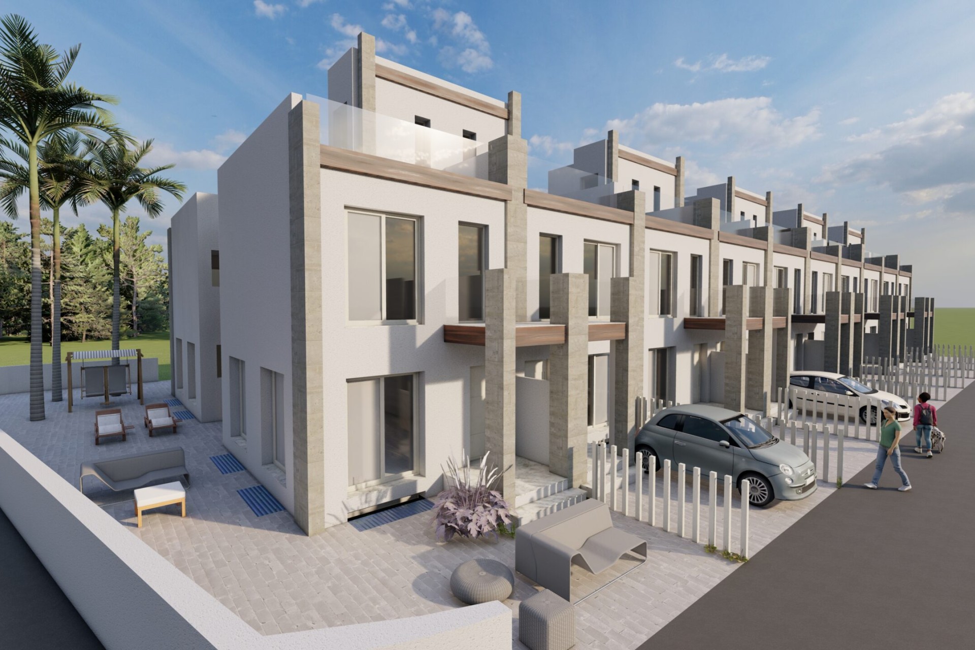 Nieuwbouw Woningen - Halfopen bebouwing - Gran Alacant