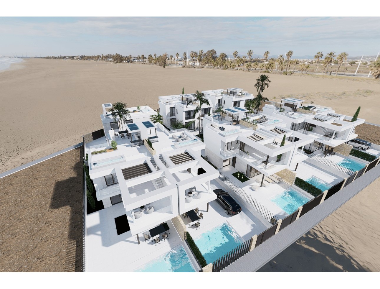 Nieuwbouw Woningen - Halfopen bebouwing - Los Alcázares