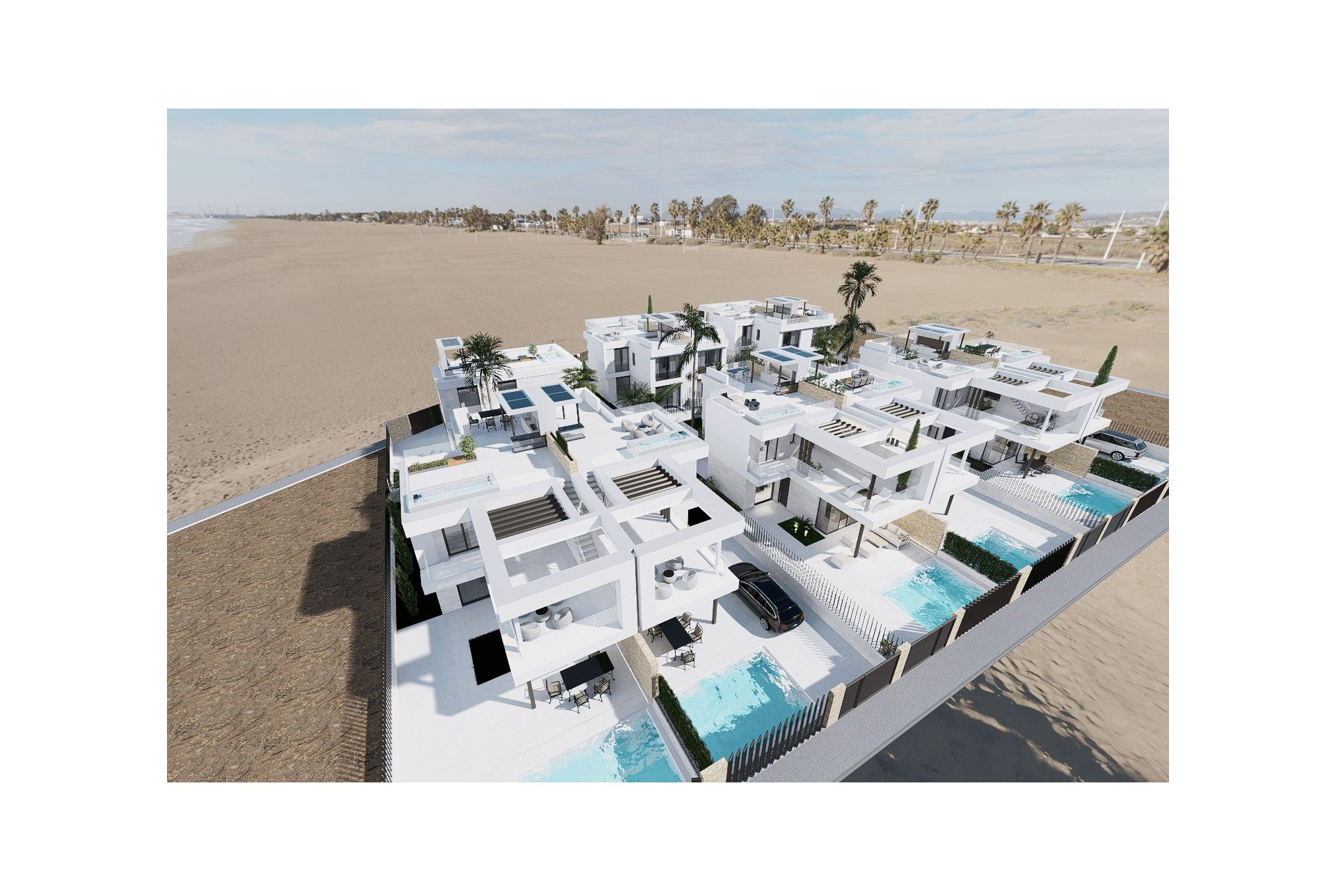 Nieuwbouw Woningen - Halfopen bebouwing - Los Alcázares