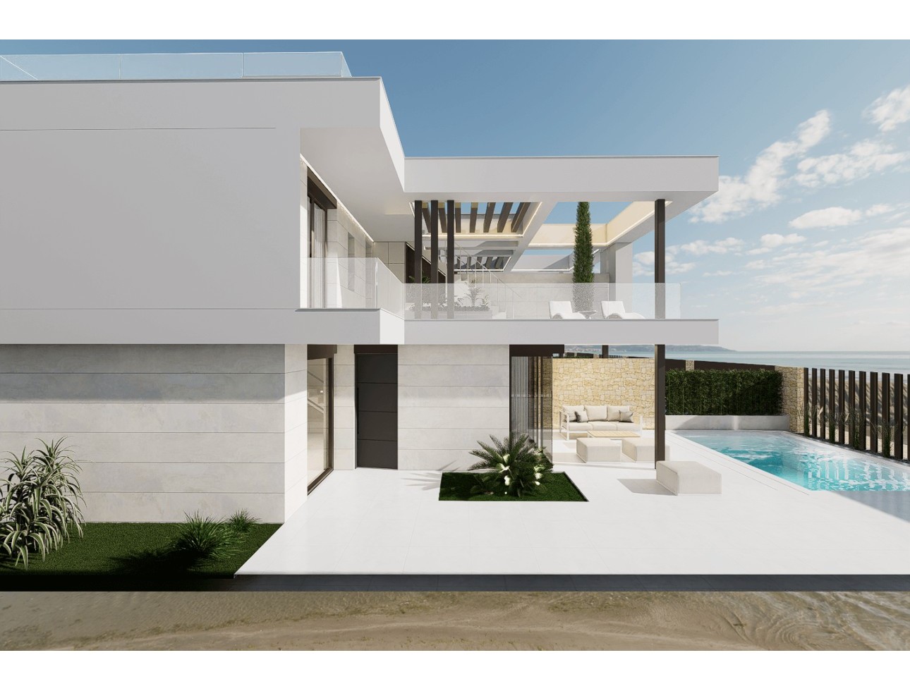 Nieuwbouw Woningen - Halfopen bebouwing - Los Alcázares