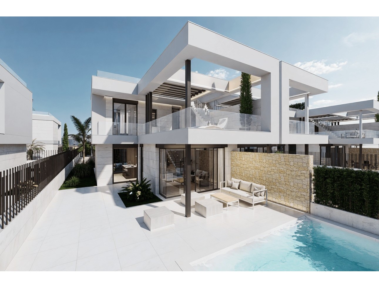 Nieuwbouw Woningen - Halfopen bebouwing - Los Alcázares