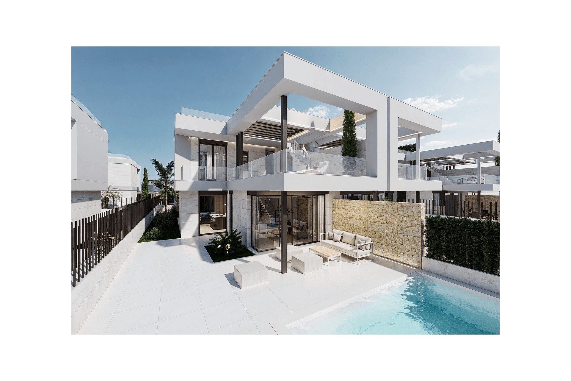 Nieuwbouw Woningen - Halfopen bebouwing - Los Alcázares